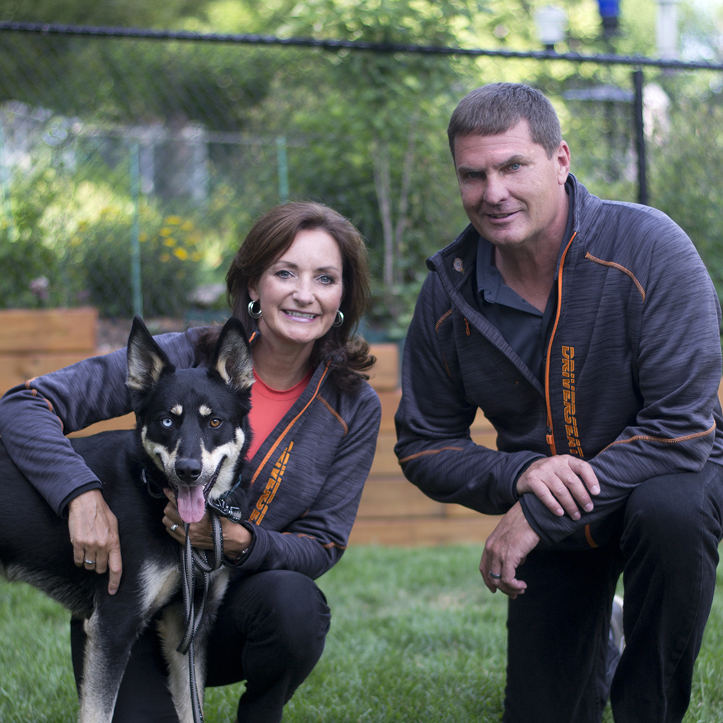 Driverseat franchisees Mike and Patti McMillan